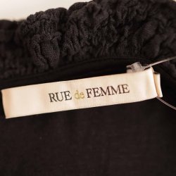 Sort Kjole, Rue de femme, xl (20)