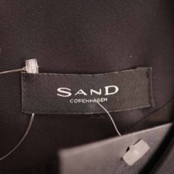 Sand kjole, sort str 46(42/44)  (20)