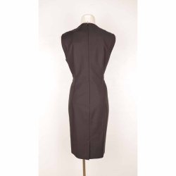 Sand kjole, sort str 46(42/44)  (20)