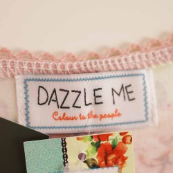 Dazzle me kjole med blomster str 3xl (20)