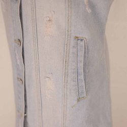 Cowboy lang vest/kjole (20)