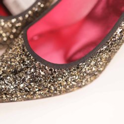 Mascaro glimmer guld sko str 39 (20)