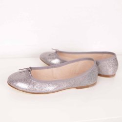 Bloch ballerina sko NY! lightgrey shimmer/lak (20)
