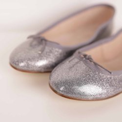 Bloch ballerina sko NY! lightgrey shimmer/lak (20)