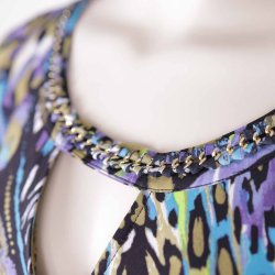 Halebob kjole, aldrig brugt, nyp. 2200 kr str L  (20)