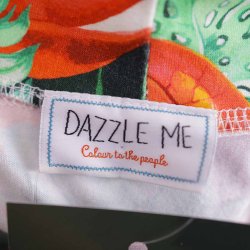 Dazzle Me sommer kjole str 3xl i bomuld  (20)