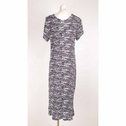 pbo sort/hvid kjole str xxl ( 44) ny!  (20)