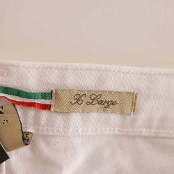 Please jeans hvid str x large  (20)