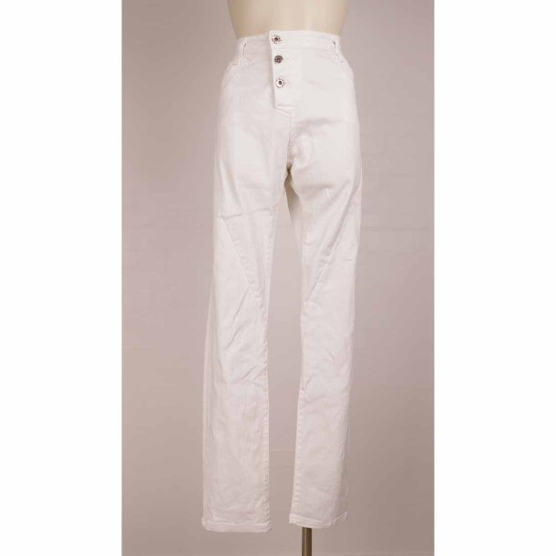 Please jeans hvid str x large  (20)