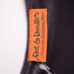 Dots &amp; Doodles velour kjole, xl, NY! (20)