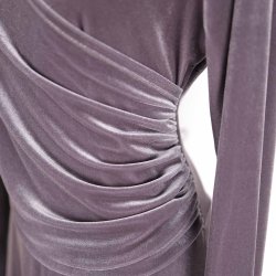 Dots &amp; Doodles velour kjole, xl, NY! (20)