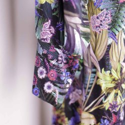 Johanne Rubinstein, kjole m knude, L (20)