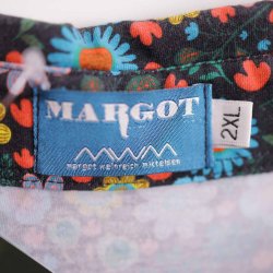 Margot kjole, sm blomster bomulds jersey 2Xl (20)