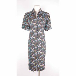 Margot kjole, sm blomster bomulds jersey 2Xl (20)