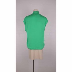Sommer top grn uden rmer viscose/silke M (21)