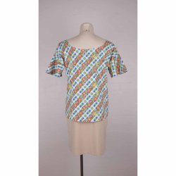 Margot bluse m korte rmer bomulds jersey M (21)