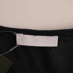 Claire sort hr bluse m guld broderi G50cm M (21)