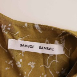 Sams Sams midi kjole tynd viscose m underkjole S (21)