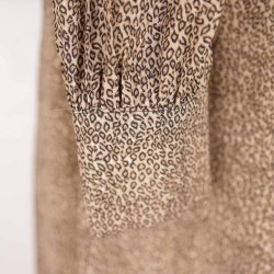 Maxi dress tynd viscose leopard print G48 M (21)