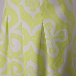 Desigual kjole natur gul str 40 l 90 bm 94  (22)