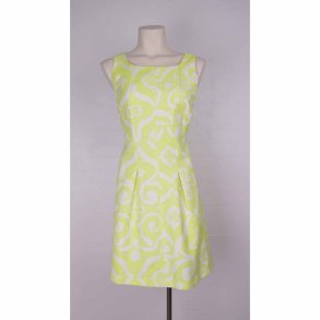 Desigual kjole natur gul str 40 l 90 bm 94  (22)