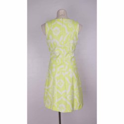 Desigual kjole natur gul str 40 l 90 bm 94  (22)