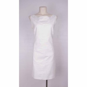 Skunkfunk ny creme kjole str xl l 93 bm 99 (22)