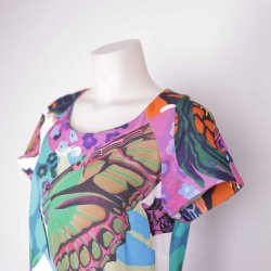 Desigual kjole sommerfugl ny 42 l 93 bm 99 (22)