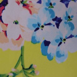 Made in Italy gul bluse m blomster one size s-xxl) (22)