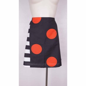 Ossart nederdel sort m rde bomber ny liv 76 str L (22)