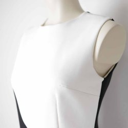 Marmalade kjole kort NY str. M sort/hvid (22)