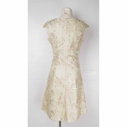 Lucid21 kort kjole blondeguld NY str. XL (22)