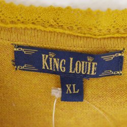 King Louie strik cardigan str. XL som ny (22)