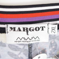 Margot kjole NY str. 2XL lilla print (22)