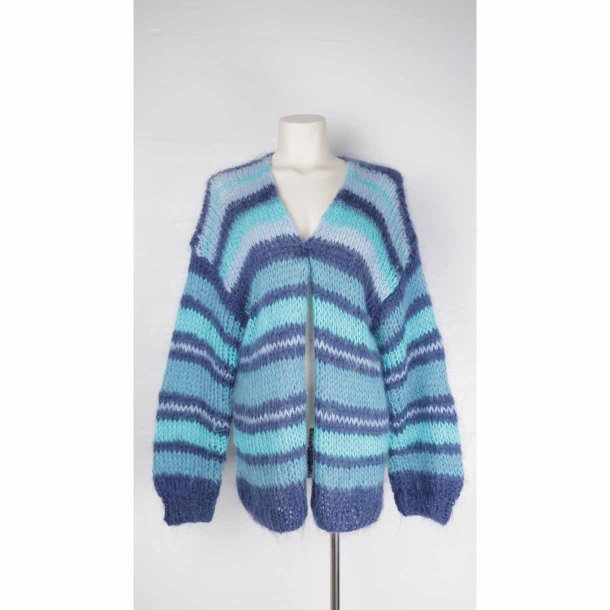 ByFarsinsen cardigan bl/stribet onesize (23)