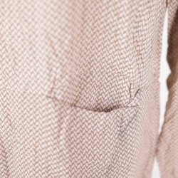 Custommade kjole viscose beige m lommer 42 (8)