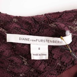 Diane von Furstenberg bordeaux blonde kjole NY 8 (8)