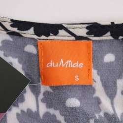 duMilde kjole 100%viscose g 50cm str.S. (24)