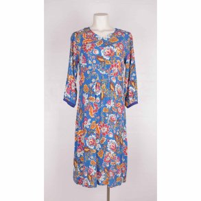 duMilde Etc. Boheme kjole Stvet bl S g 53cm Ny  (24)