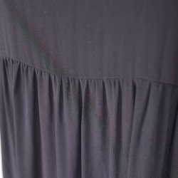 duMilde Etc Sort kjole 100%viscose S g 53cm Ny (24)