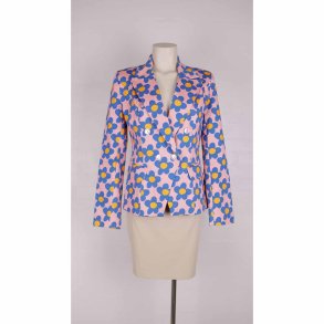 Margot Blazer rosa/orange/bl g 54cm. som ny (24)