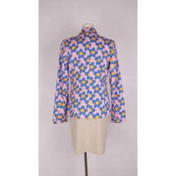 Margot Blazer rosa/orange/bl g 54cm. som ny (24)