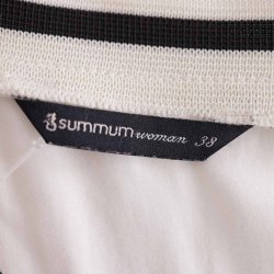 Summum bluse. 100% viscose. str. 38. g 52cm.  (24)