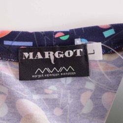 margot bluse bl med lange rmer L g 48cm som ny (24)