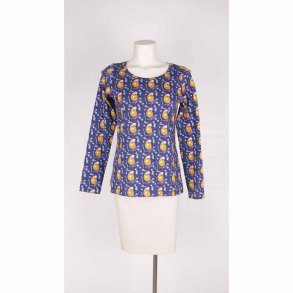 margot bluse bl med lange rmer L g 48cm som ny (24)