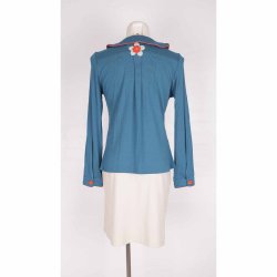 duMilde skjorte petrol Ny S g 51cm.  (24)