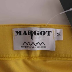 Margot nederdel gul M talje 41 cm som ny (24)