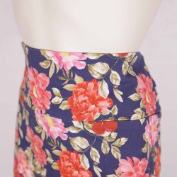 duMilde nederdel bl pink blomst talje ca44cm Ny (24)