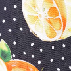 duMilde nederdel med citroner S talje 43cm. Ny (24)