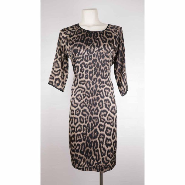 Dea Kudibal leopard silke kjole str.L (24)